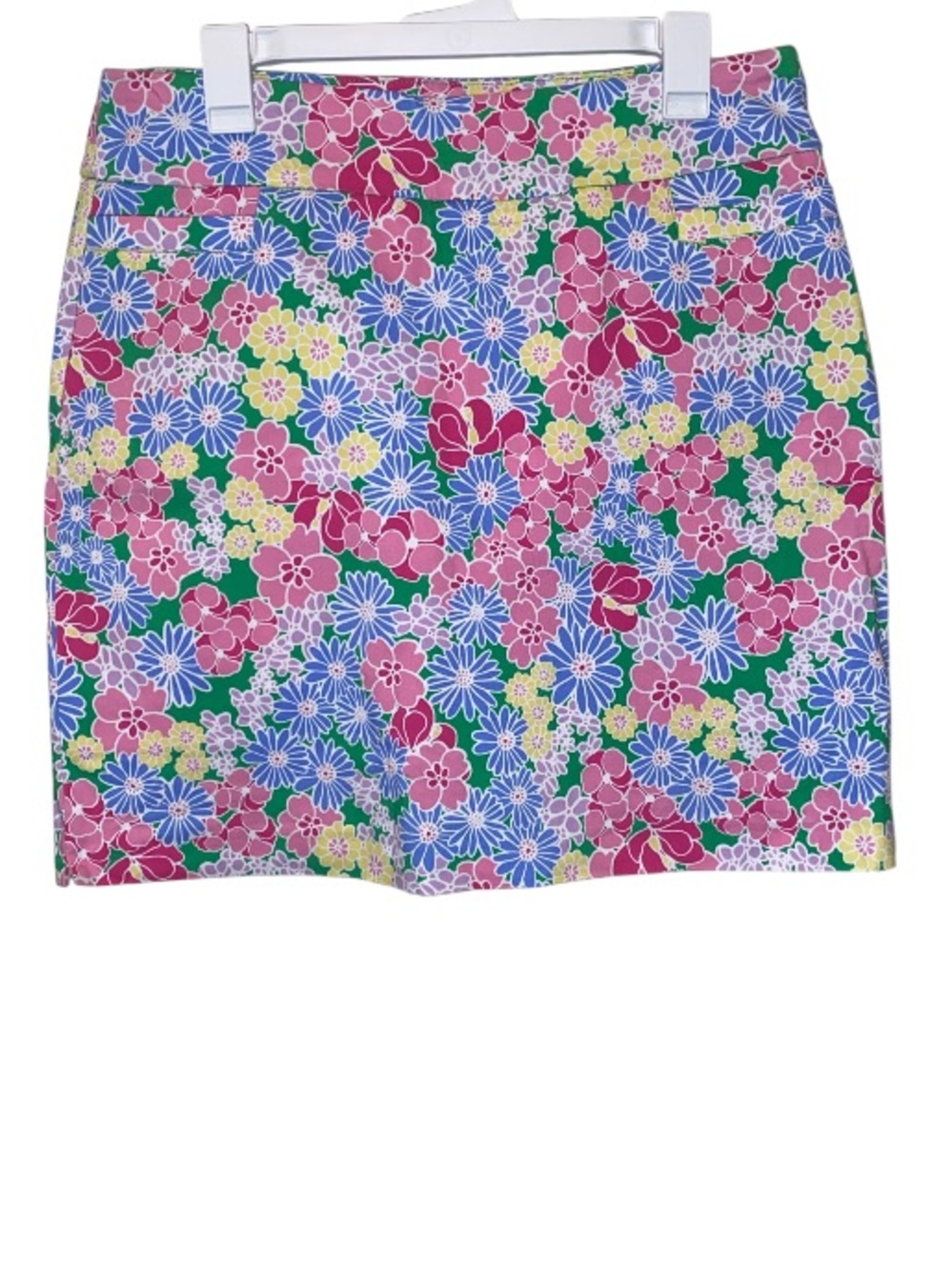 KIM ROGERS Colorful Floral Skort